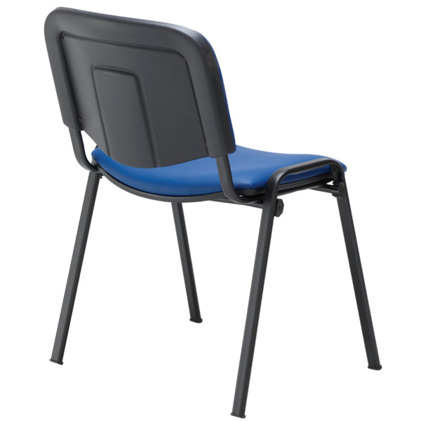 Club Wipe Clean PU Visitor Stacking Chair